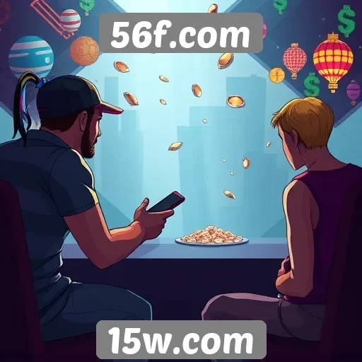 Experiência do usuário no site de jogos 56f.com